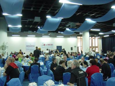 Pasta Party im Hyatt-Hotel